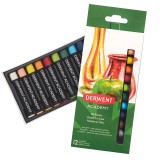 Creioane ulei pastel Derwent Academy 12 buc/set calitate superioara