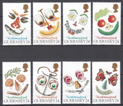 Guernsey 1995 - Timbre de felicitare, MNH foto