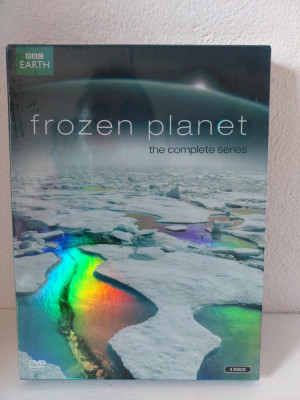Frozen Planet the complete series; 3 DVD, BBC Earth, nou, sigilat, documentar foto