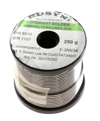 SN60PB38CU2 FLUDOR 250G ECOLOGIC SU 15250 EDSYN foto