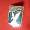Insigna turistica -oras Piatgorsk reg.Sevastopol Rusia emblema vultur,h=3cm