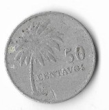 Moneda 50 centavos 1977 - Guinea Bissau, FAO