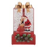 Cumpara ieftin Decoratiune Craciun muzicala polirasina cu led 10x6x18 cm