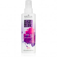 Brelil Professional Style YourSelf Curl Revive Spray spray regenerator pentru par ondulat si cret 200 ml