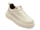 Cumpara ieftin Pantofi sport BITE THE BULLET albi, 9025, din piele ecologica