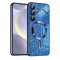 Husa premium Samsung Galaxy S24 Plus Techsuit Luxury Glitter MagSafe, albastru