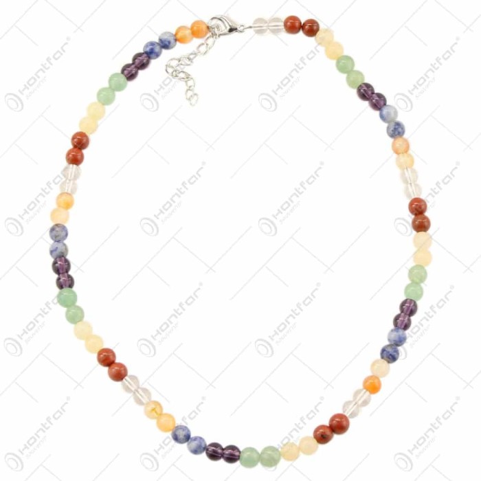 Colier Chakra din pietre semipretioase