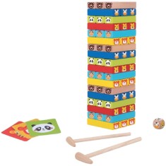 2Kids Toys Jenga jucărie interactivă cu piese care se pot insera 3+y 81 buc