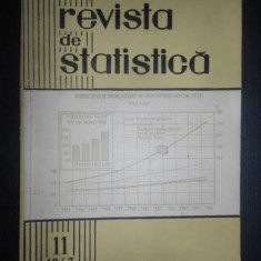 Revista de Statistica. Anul XVI. Noiembrie 1967