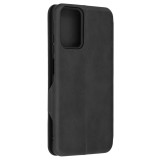 Husa tip carte pentru motorola moto g04 / moto g24, techsuit, inchidere magnetica, negru