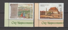 ROMANIA 2024 CLUJ-NAPOCA - 1900 Ani de atestare Serie 2 timbre LP.2473 MNH**