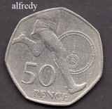 Anglia, Marea Britanie, 2004 50 Pence, Comemorativa, Roger Bannister
