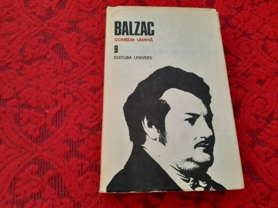 BALZAC OPERE VOL 9 ,UNIVERS 1992 R1/1 foto