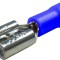 Papuc electric 6,8 mm, albastru - 125915