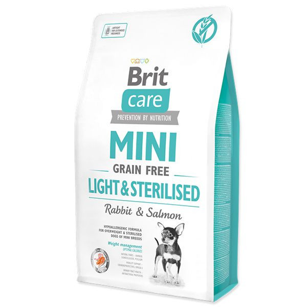 Brit Care Mini Grain Free Light &amp;amp; Sterilised 7 kg
