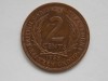 Moneda 2 Cents 1955 British Caribbean Territories, Colectie Numismatica