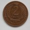 2 CENTS 1955 BRITISH CARRIBEAN TERRITORIES