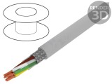 Cablu Ecranat Li2YCY-TP 3x2x0.22mm2 Cupru Cositorit