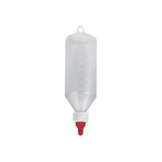 Sticlă din plastic pentru alăptare miei