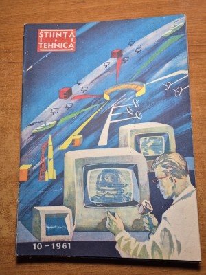 stiinta si tehnica octombrie 1961-culoarul branului.aparatele de fotografiat foto
