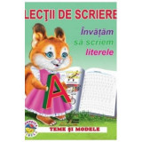 Lectii de scriere. Invatam sa scriem literele