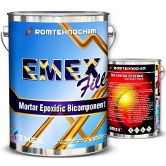 Pachet Mortar Epoxidic "Emex Fill" - Gri - Bid. 10 Kg + Intaritor 1 Kg