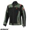 Geaca (jacheta) barbati pentru scuter - motocicleta Touring Seventy vara model SD-JT66 Sahara culoare: verde military/rosu Verde military/rosu XL