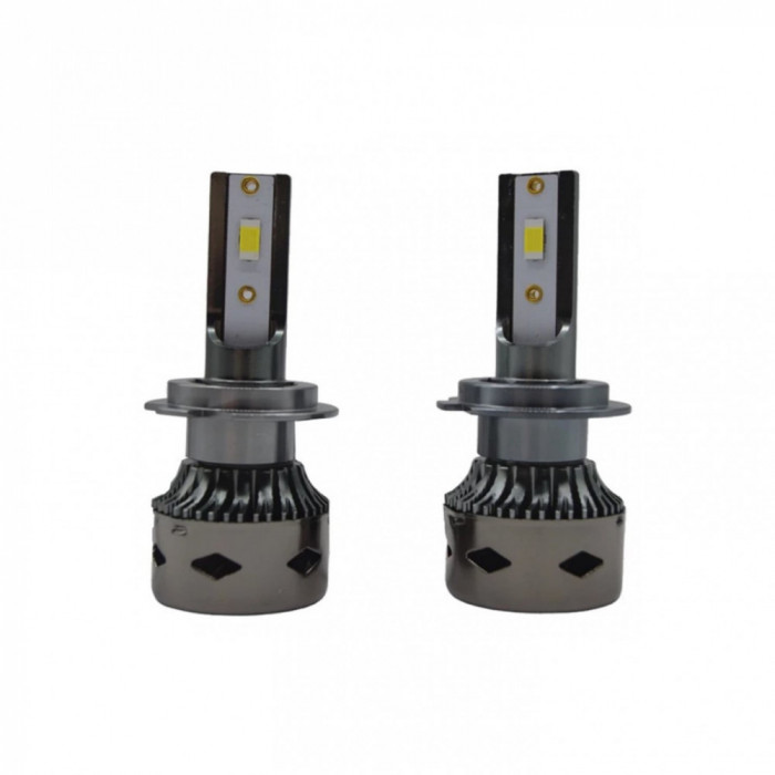 Set Bec LED CHS-D8 - H1/ 55W / 5500 lumen-bec /6000k /12V CANBUS Automotive TrustedCars