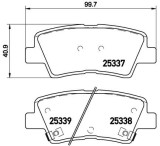 BREMBO P 30 067 PRIME LINE set placute frana,frana disc