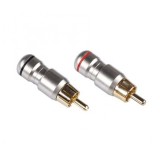 Conector RCA tata metalic, WTY0063, Oem