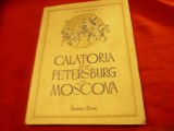 A.N.Radiscev -Calatorie de la Petersburg la Moscova 1949 Cartea Rusa ,152 pag