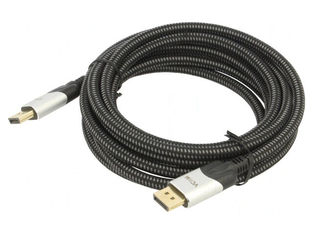 Cablu DisplayPort 1.4 HDCP 2.2 3m Negru