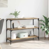 VidaXL Dulap pentru cărți stejar artizanal 100 x 33 x 71 cm