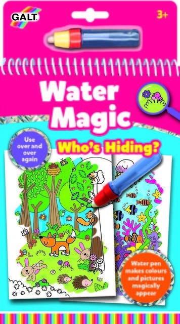 Water Magic: Carte de colorat Who&#039;s Hiding?