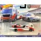Set masinute Hot Wheels Car Culture &ndash; Team transport, Aero Lift, cu masinuta, Toyota GR Supra, 1:64