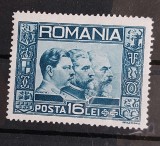 Romania 1931 - Efigia celor 3 regi