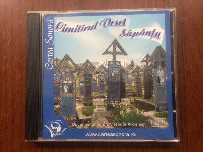 cimitirul vesel sapanta documentar teodor ardelean cartea sonora audio cd disc foto