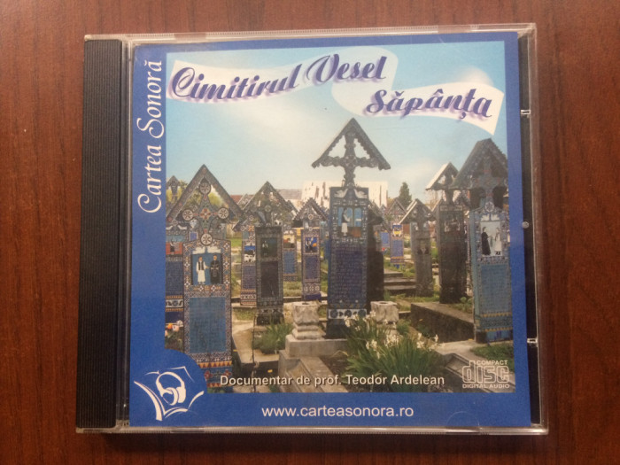 cimitirul vesel sapanta documentar teodor ardelean cartea sonora audio cd disc