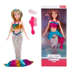 Papusa sirena, cu accesorii - Toi-Toys foto