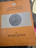 Catalog 21, expozitie de monede, Munzen Auktion 15-16 adecembrie 1975, text in limba germana