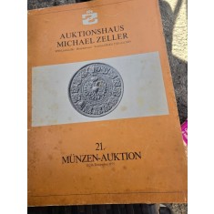 Catalog 21, expozitie de monede, Munzen Auktion 15-16 adecembrie 1975, text in limba germana