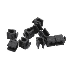 Clema sustinere tija capota Fiat Croma (194), Fiorino (146), Fiorino/Qubo, Panda (141a), Uno (146 A/E), set 10 buc