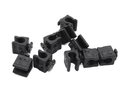 Clema sustinere tija capota Fiat Croma (194), Fiorino (146), Fiorino/Qubo, Panda (141a), Uno (146 A/E), set 10 buc foto