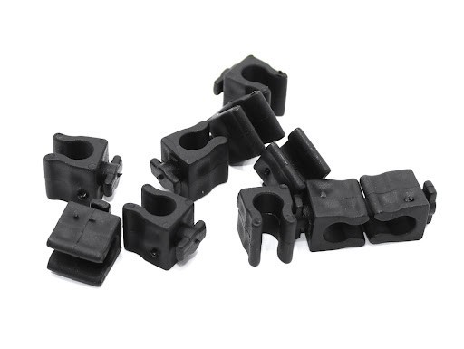 Clema sustinere tija capota Fiat Croma (194), Fiorino (146), Fiorino/Qubo, Panda (141a), Uno (146 A/E), set 10 buc