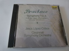Sy.4 - Bruckner, Cinccinati sy.orch., cd