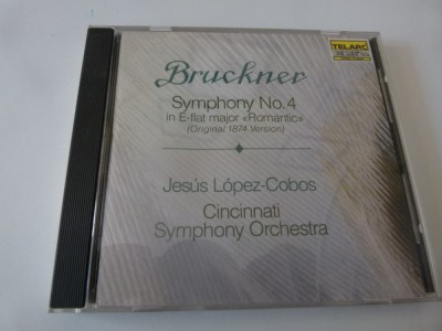 Sy.4 - Bruckner, Cinccinati sy.orch., cd foto