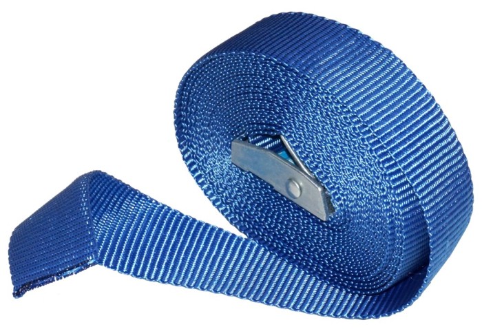 Chinga cu clichet fara carlige 25mm, 3m, albastru ProAdvanced PowerfulTools