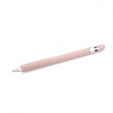 Husa Silicon Roz Kwmobile pentru Apple Pencil (Gen 1) - Protectie Anti-alunecare, Compatibil iPad Pro