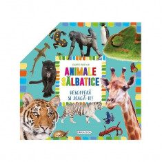 Animale sălbatice. Carte pop-up. Descoperă și joacă-te! - Hardcover - *** - Girasol