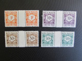 REUNION SERIE MNH=51, Nestampilat